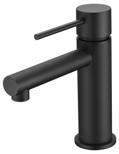 Grifo de lavabo mod. MILOS STICK negro mate