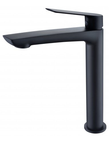 Grifo de lavabo alto mod. LUXOR negro mate