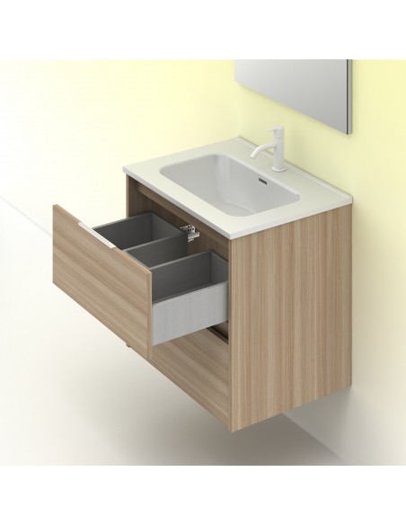 Mueble de baño SUKI de  con cajones. | Incluye lavabo cerámico.