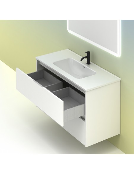 Mueble de baño SUKI de  con cajones. | Incluye lavabo cerámico.