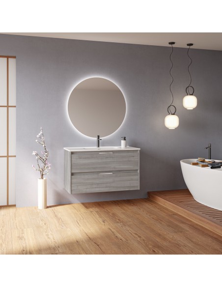 Mueble de baño SUKI de  con cajones. | Incluye lavabo cerámico.