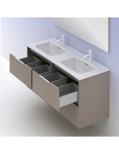 Mueble de baño SUKI de  con cajones. | Incluye lavabo cerámico.