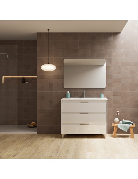 Mueble de baño SUKI de  con cajones. | Incluye lavabo cerámico.