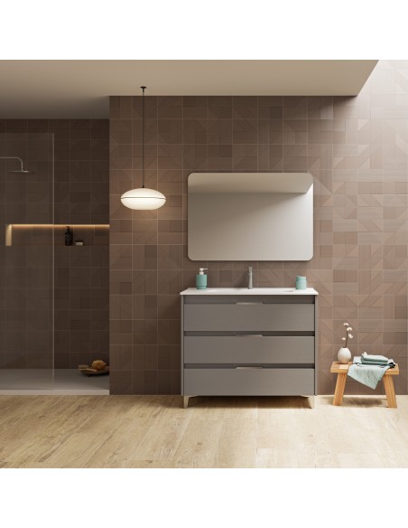 Mueble de baño SUKI de  con cajones. | Incluye lavabo cerámico.