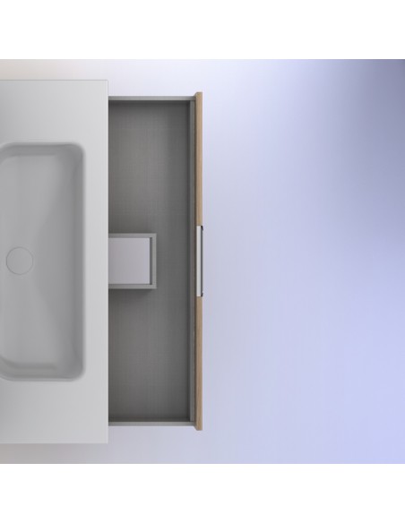 Mueble de baño SUKI de  con cajones. | Incluye lavabo cerámico.